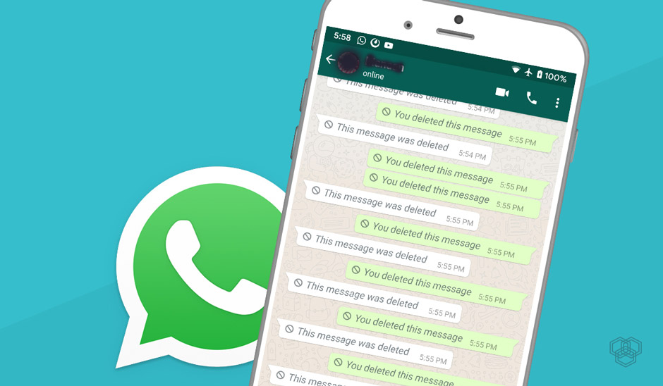 بازیابی پیام هایی پاک شده در واتساپ