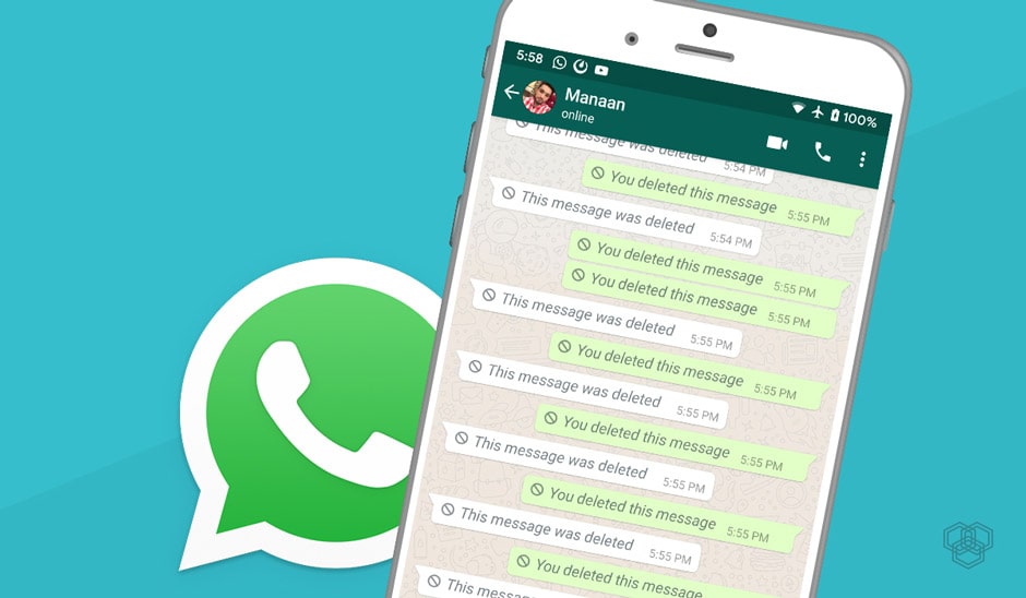 آموزش ارسال پیام به خود در واتساپ