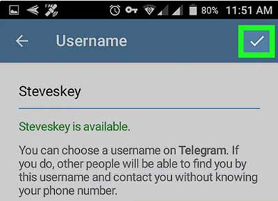 آموزش تغییر نام کاربری و یوزرنیم در تلگرام