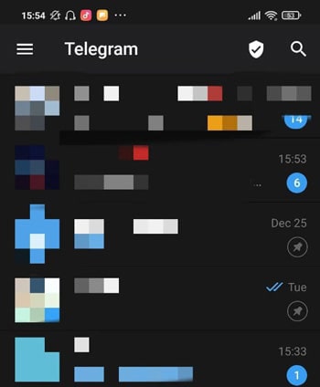 آموزش تنظیمات بخش امنیت تلگرام