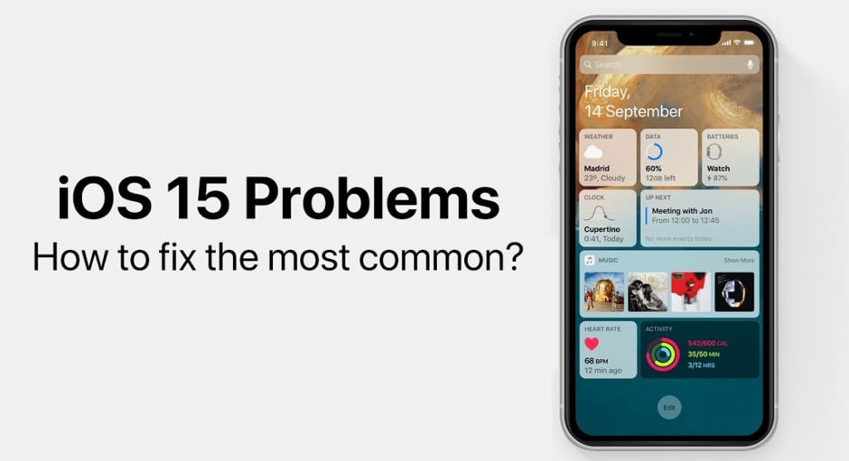 آموزش روش های حل مشکلات رایج iOS 15