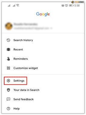 نحوه تغییر زبان Google Assistant در اندروید