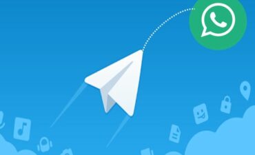 ارسال فایل از تلگرام به واتساپ