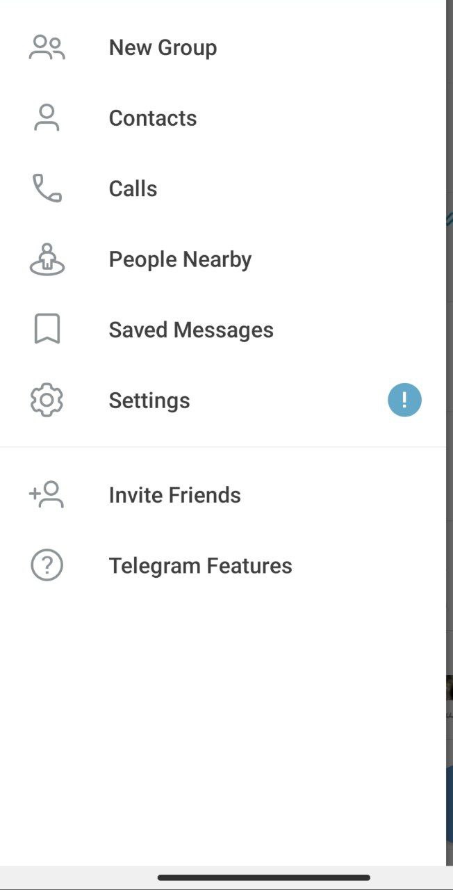  ریست تنظیمات نوتیفیکیشن تلگرام