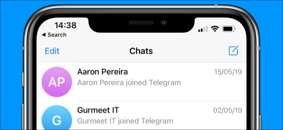 فعالسازی هشدار پیوستن مخاطبین به تلگرام 