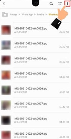عدم ذخیره تصاویر واتساپ