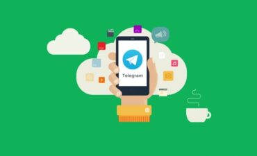 ارسال عکس با متن در تلگرام