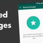 مشاهده پیام‌های ذخیره‌ شده واتساپ