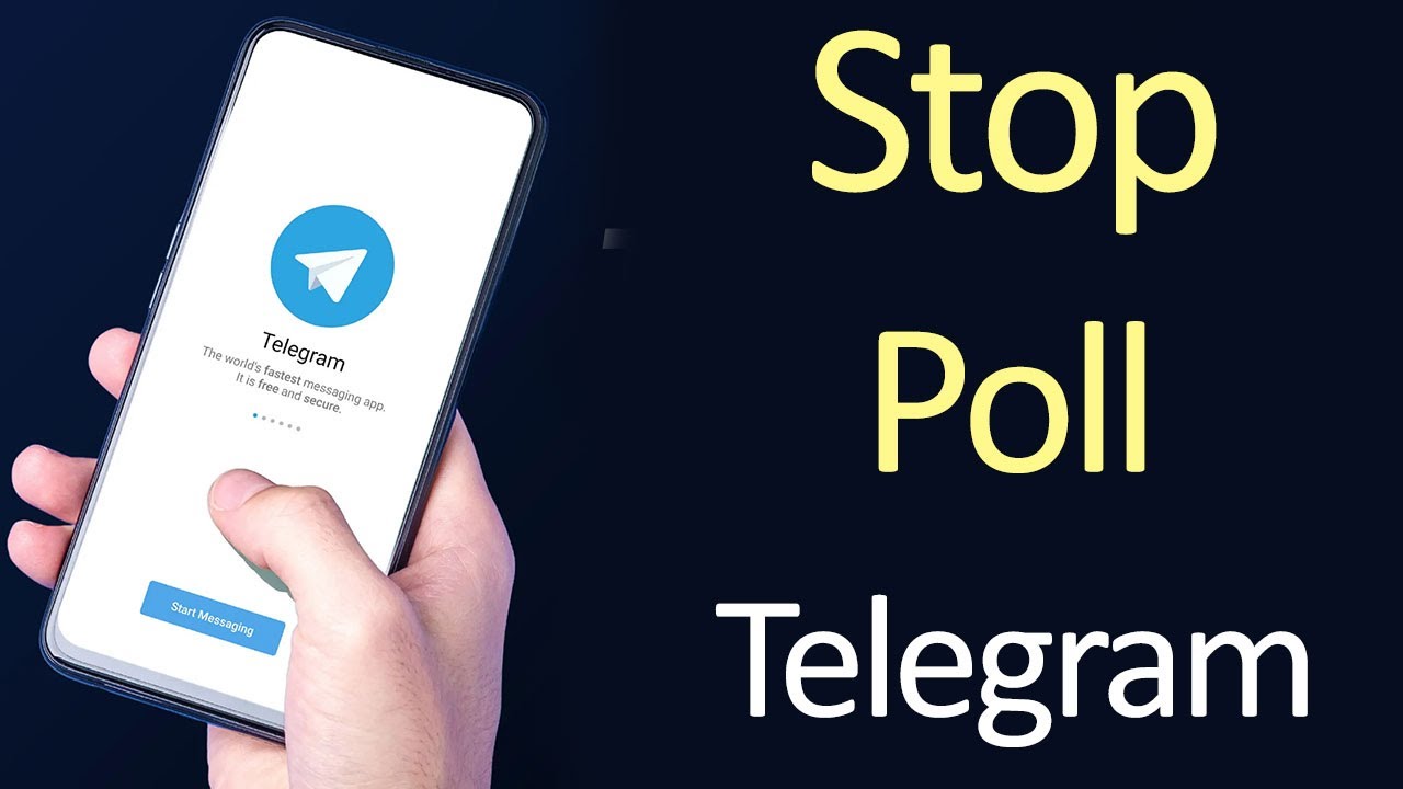 متوقف کردن نظرسنجی تلگرام