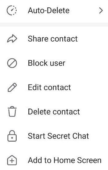 حذف خودکار پیام در تلگرام